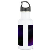 Spacescape met planeten en sterren waterfles  (Achterkant)