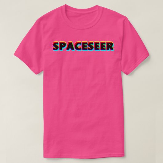 SPACESEER 3D-LOGO T-SHIRT (Design voorkant)
