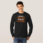 Spaceship Aerospace Rocket Science Engineering Ast T-shirt (Voorkant volledig)