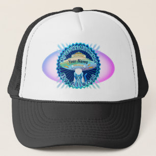 Spaceship Alien Cat Abduction Trucker Pet