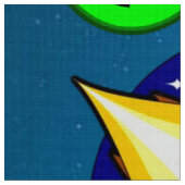 Spaceship Aliens Astronaut Fabric Stof (Close Up)