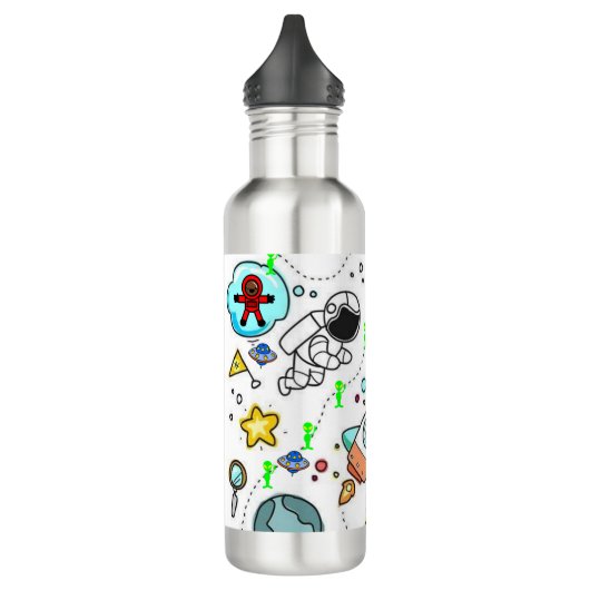 Spaceship Astronaut Water Fles (Links)