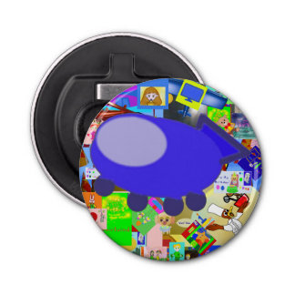 Spaceship Button Flesopener