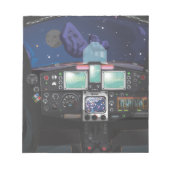 Spaceship Console Notitieblok (Voorkant)