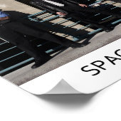 Spaceship Days Afbeelding Poster (Hoek)