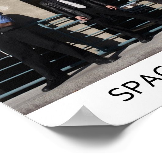 Spaceship Days Afbeelding Poster (Hoek)