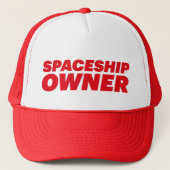 SPACESHIP-EIGENAAR-slogan pet (Voorkant)