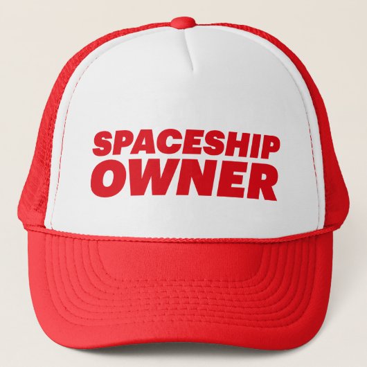 SPACESHIP-EIGENAAR-slogan pet (Voorkant)