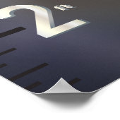 SpaceShip-groeigrafiek Poster (Hoek)