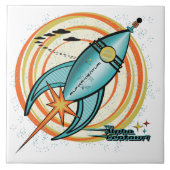 SpaceShip O'Rama Tegeltje (Voorkant)