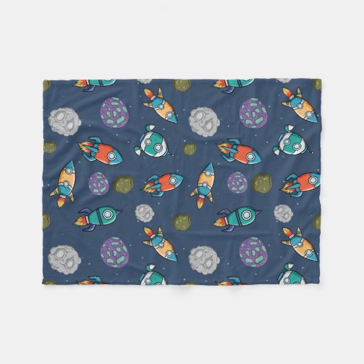 Spaceship Pattern dekens (Voorkant (Horizontaal))