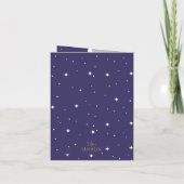 Spaceship Taking Off Happy Birthday Kaart (Achterkant)