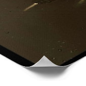 Spaceship van EVE online fan art Poster (Hoek)