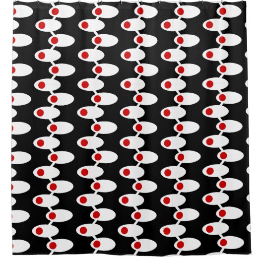 Spaceships Douchegordijn (Voorkant)