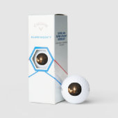 Spaceshuttle Aarde Orbitale ruimtevaartuigen Nacht Golfballen (Verpakking)