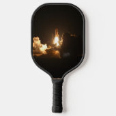 Spaceshuttle Aarde Orbitale ruimtevaartuigen Nacht Pickleball Paddle (Achterkant)