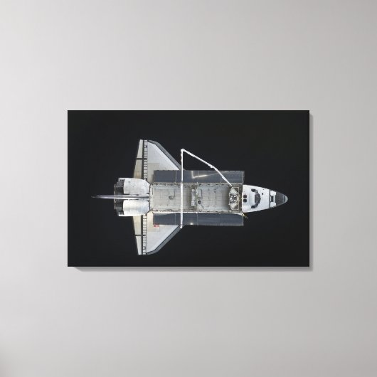 Spaceshuttle Atlantis 4 Canvas Afdruk (Voorkant)