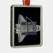 Spaceshuttle Atlantis 4 Metalen Ornament (Rechts)