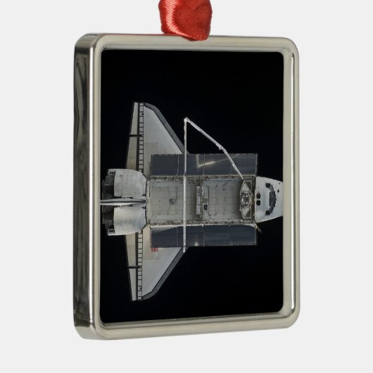 Spaceshuttle Atlantis 4 Metalen Ornament (Rechts)