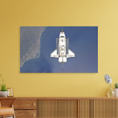 Spaceshuttle Atlantis 5 Canvas Afdruk (Insitu (Woonkamer))