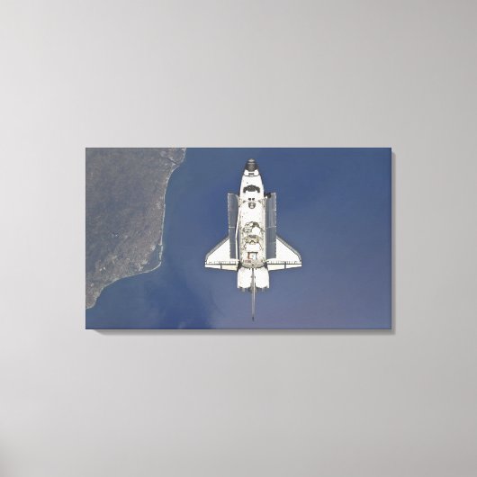 Spaceshuttle Atlantis 5 Canvas Afdruk (Voorkant)