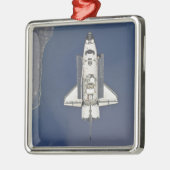 Spaceshuttle Atlantis 5 Metalen Ornament (Links)