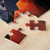 Spaceshuttle Atlantis Hubble-telescoop Kunstwerk Legpuzzel (Zijkant)