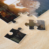 Spaceshuttle Columbia bij lancering Legpuzzel (Zijkant)