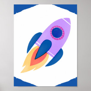Spaceshuttle ontploffing links poster