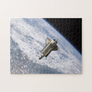 Spaceshuttle STS115 Atlantis loskoppelen ISS 2006 Legpuzzel