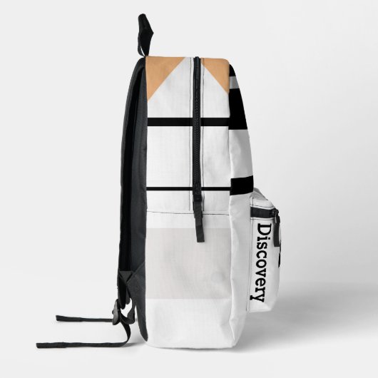 Spaceshuttle thema bedrukte rugzak (Links)