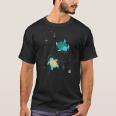 Spaceurtles retro t-shirt (Voorkant)