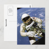 Spacewalk Briefkaart (Voorkant / Achterkant)