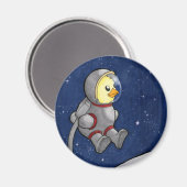 Spacewalk Chickie magneet (Voorkant / Achterkant)
