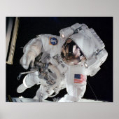 Spacewalk (STS-105) Poster (Voorkant)