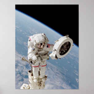 Spacewalk (STS-111) Poster