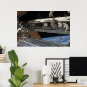Spacewalk (STS-119) Poster (Thuiskantoor)