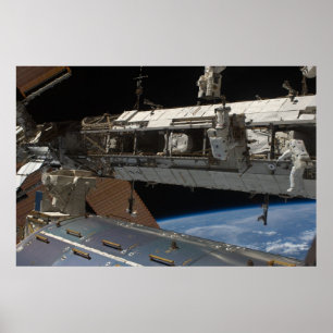 Spacewalk (STS-119) Poster