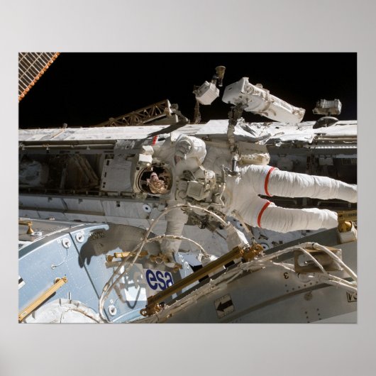 Spacewalk (STS-122) Poster (Voorkant)