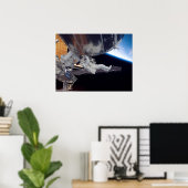 Spacewalk (STS-123) Poster (Thuiskantoor)