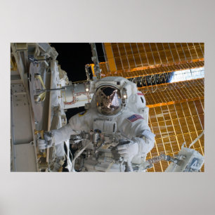 Spacewalk (sts-128) poster