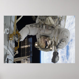 Spacewalk (STS-130) Poster