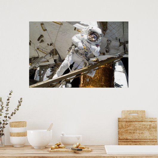Spacewalk (STS-133) Poster (Keuken)