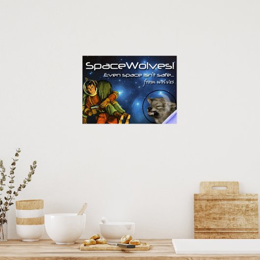 SpaceWolves: Het Poster (Keuken)