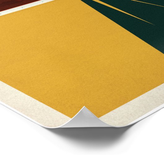 SpaceX Mars-poster voor Mars/DP Poster (Hoek)