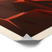 SpaceX Mars-toerisme poster/Olympus Mons Poster (Hoek)