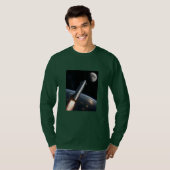 SpaceX Starship-lancering | Herbruikbare raket T-shirt (Voorkant volledig)