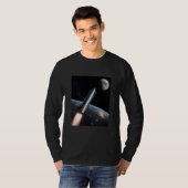 SpaceX Starship-lancering | Herbruikbare raket T-shirt (Voorkant volledig)
