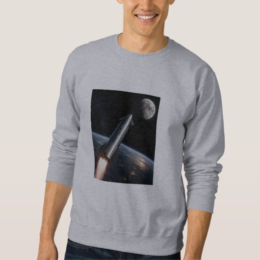 SpaceX Starship-lancering | Herbruikbare raket Trui (Voorkant)