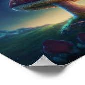 Spacey Amanita Muscaria 8x8 Poster (Hoek)